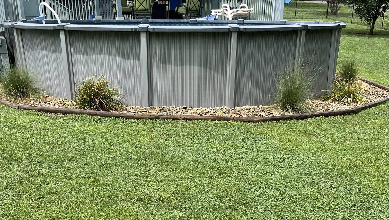Above ground pool installation 6