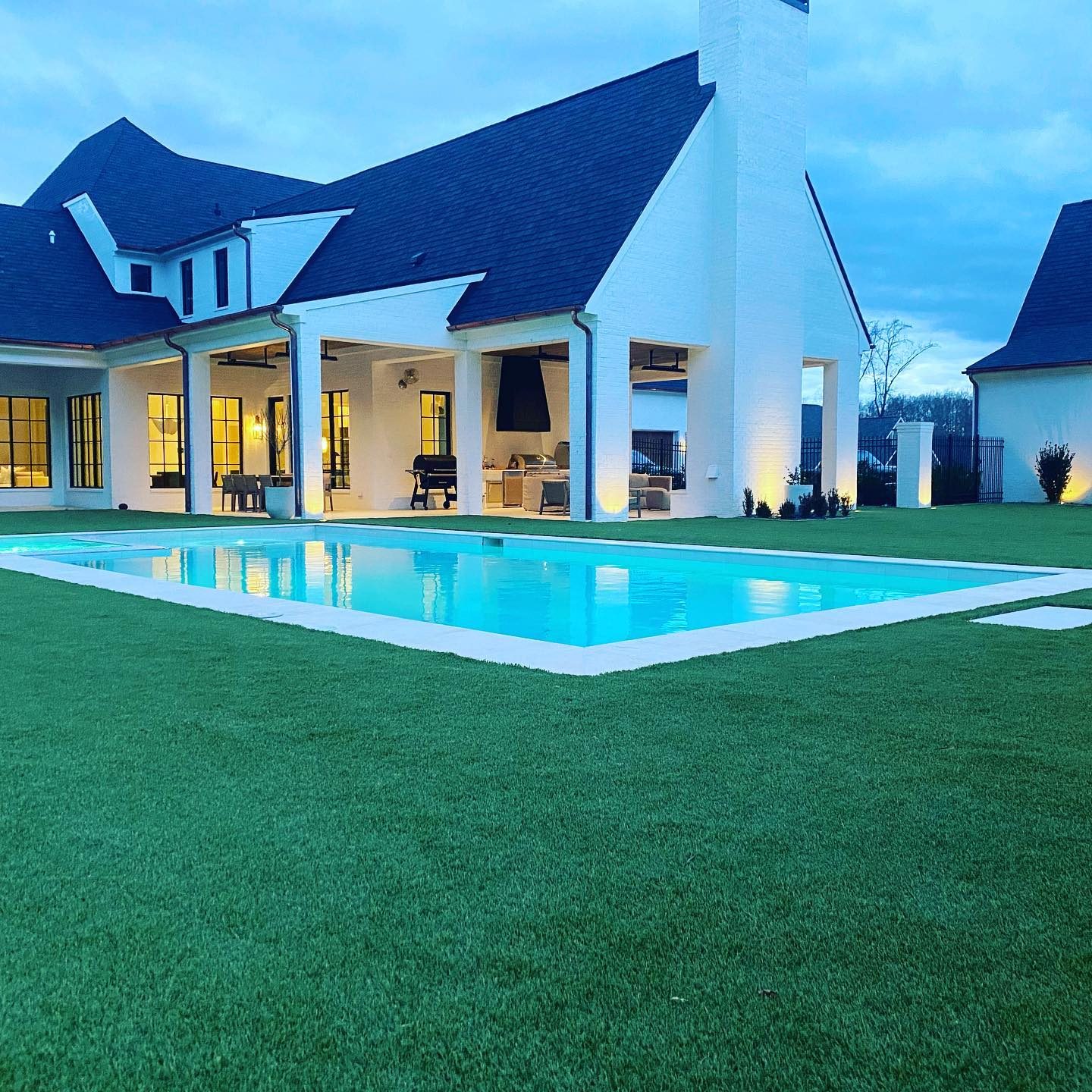 Inground pool installation 1