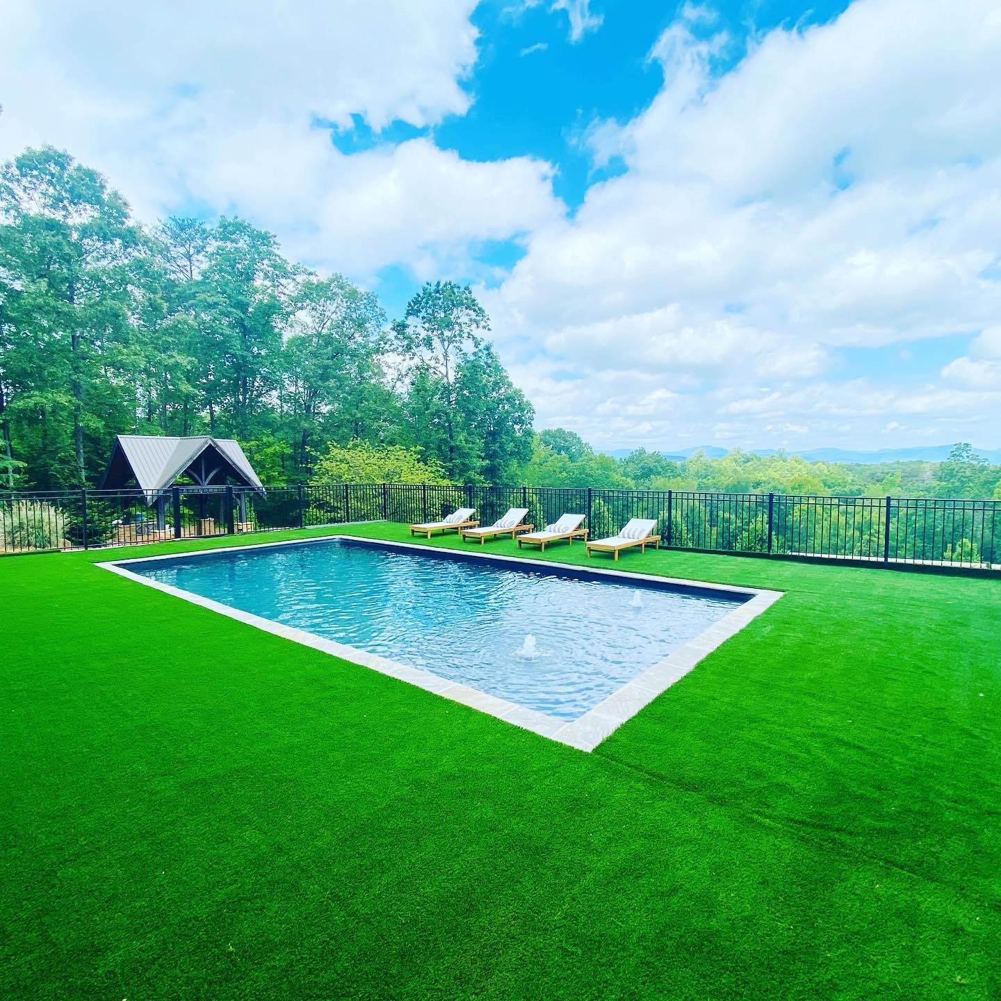 Inground pool installation 3