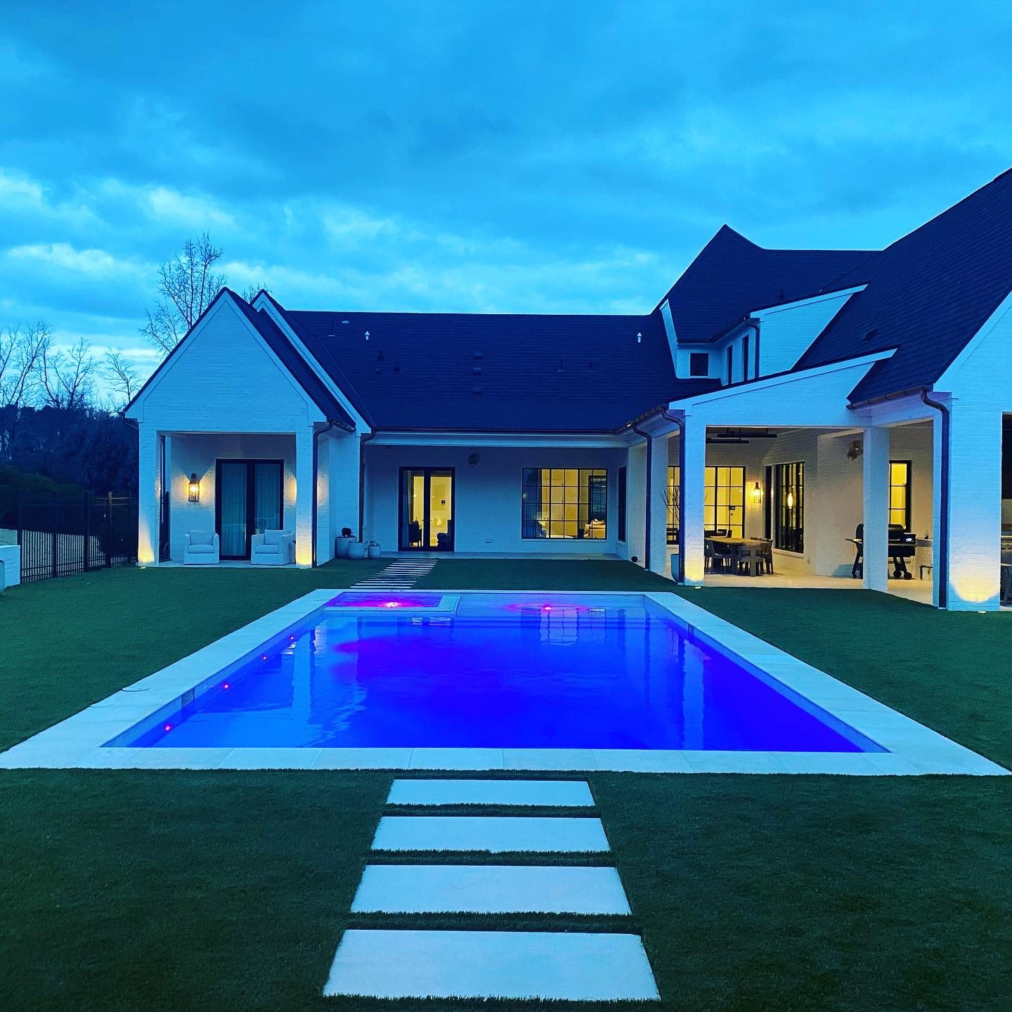 Inground pool installation 4