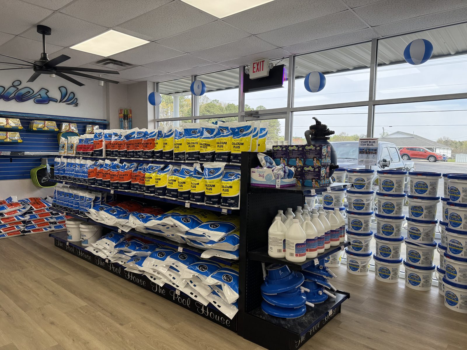 The Pool House store interior 3