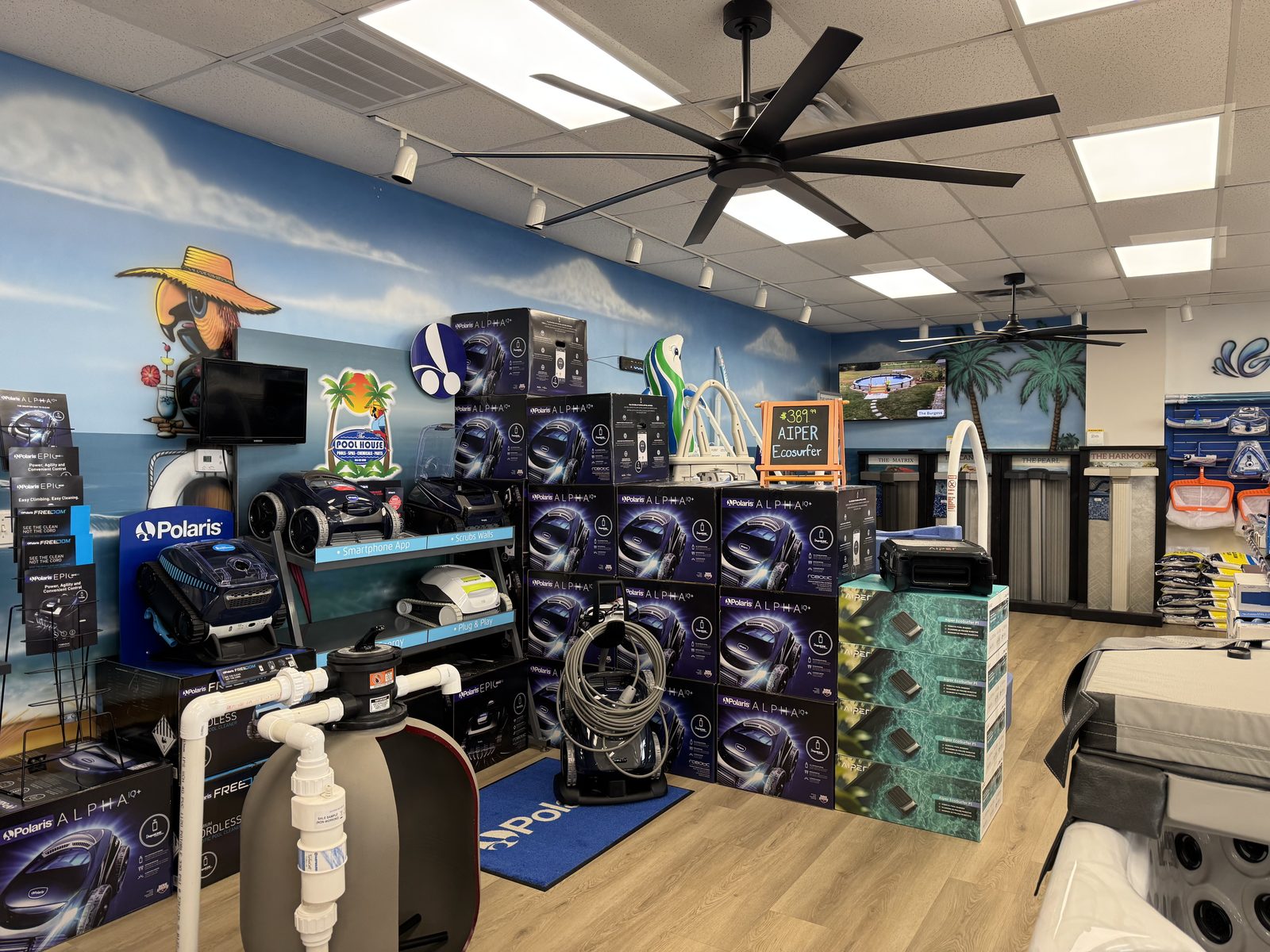 The Pool House store interior 6