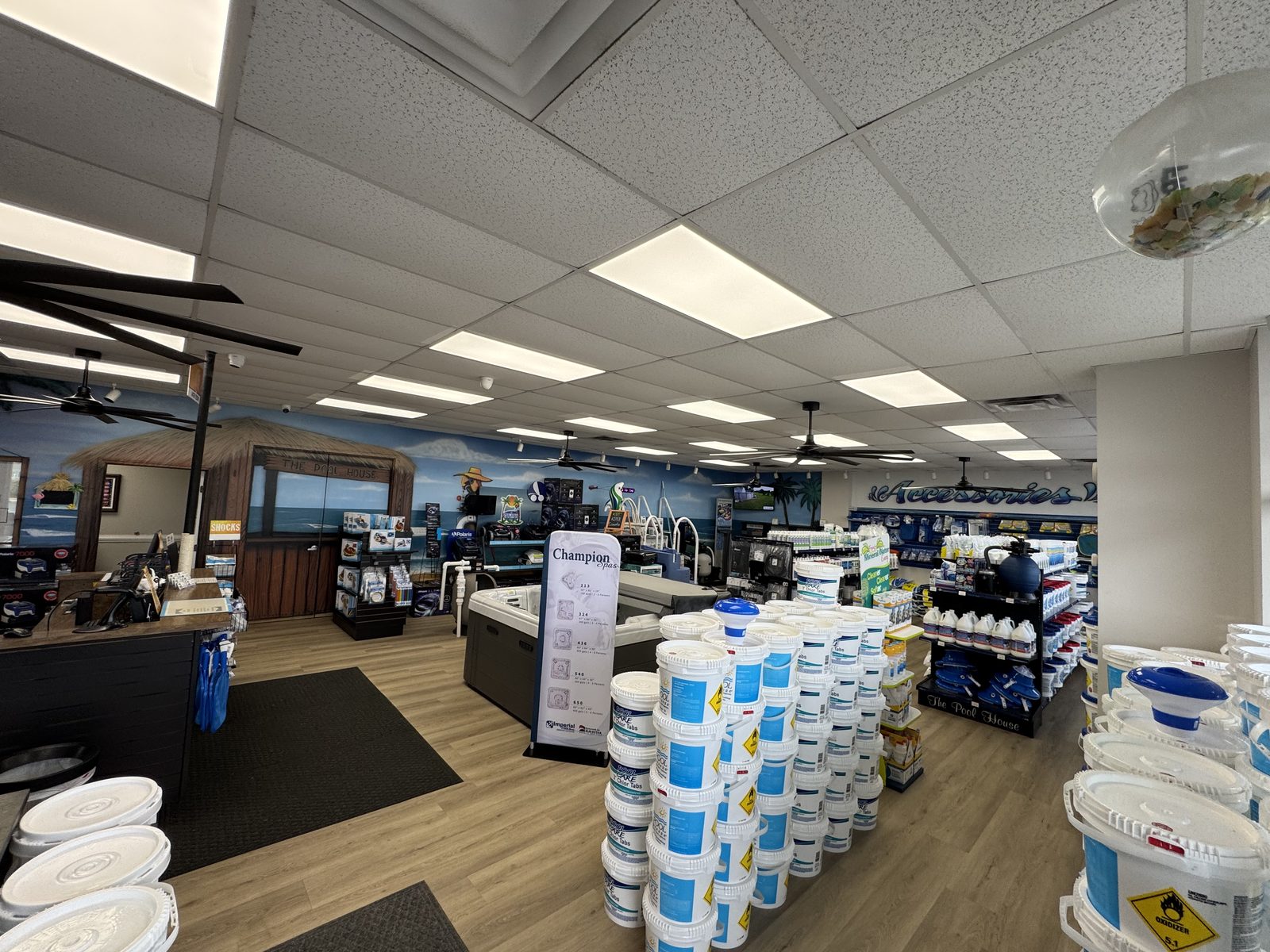 The Pool House store interior 8